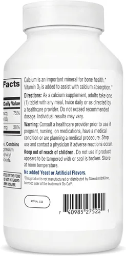 Vista 3 de 21st Century Vitaminas Calcio 500 Plus Extra D Caplets, 400