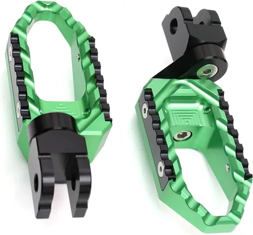 Vista 16 de MC MOTOPARTS Estriberas extendidas negras para riders amplias de 25mm compatibles con Razor MX350 MX400 MX500 MX650 Negro