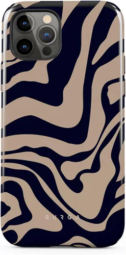 Vista 23 de BURGA Funda de teléfono para iPhone 12 Pro Max, bonita, moderna, estética, con patrón, protección rígida, se adapta a Apple iPhone 12 Pro Max