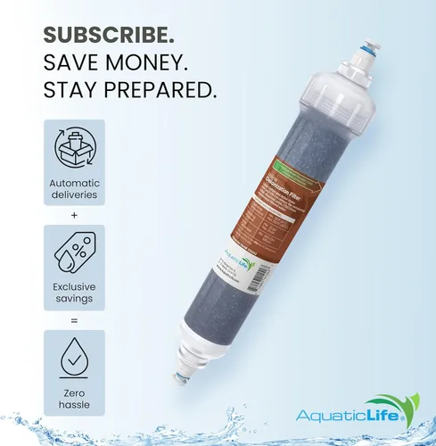 Vista 6 de Aquatic Life Cartucho de resina de cama mixta cambiante de color DI, acuario, hidroponía