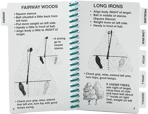 Vista 4 de El instructor de golf para zurdos Guía de referencia rápida para golf
