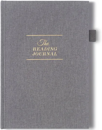 Vista 8 de JXSELECT Diario de Lectura Elegante - Registro de 60 Reseñas de Libros con Soporte para Bolígrafo y Bolsillo Trasero - Rastrea tu Progreso