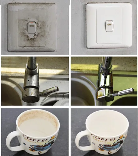 Vista 4 de 50 unids/lote Magic Sponge Eraser Multi-Funcional Melamina Espuma Limpiador 3.937x2.362x0.787 in