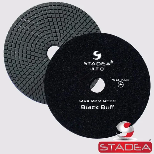 Vista 9 de PPW152X Almohadillas de pulido de granito 7 "Almohadilla de diamante 50 Grit para granito piedras de cuarzo pulido