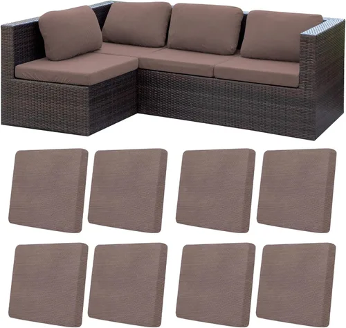 Vista 51 de Fundas de cojín elásticas para patio, fundas de cojín para muebles de patio, fundas de cojín para muebles de patio, protector de muebles lavable