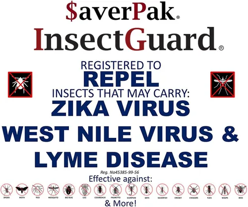 Vista 2 de InsectGuard Permetrina repelente de mosquitos, garrapatas y moscas y bomba de insecticida en aerosol (6 onzas)