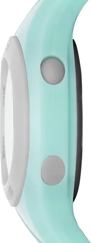 Vista 2 de Skechers Reloj digital deportivo de cuarzo de metal y silicona para mujer