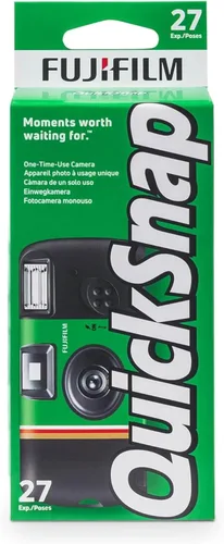 Vista 4 de Fujifilm QuickSnap 400 velocidad cámara de un solo uso con flash (5-Pack)