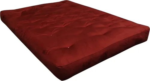 Vista 7 de Gold Bond Colchón futón de algodón de 4 pulgadas, conducto, matrimonial, negro