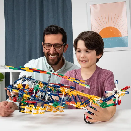 Vista 5 de Conjunto de fichas para armar más de 100 modelos, de K'NEX
