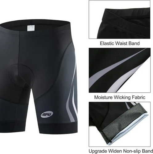 Vista 5 de Pantalones cortos de ciclismo acolchados para hombre