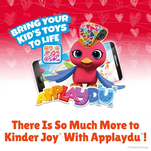 Vista 8 de Kinder Joy Valentine's Day Egg with Chocolatey Wafer Bites and Surprise Toy Inside Toy, 6 Count 0.7 oz