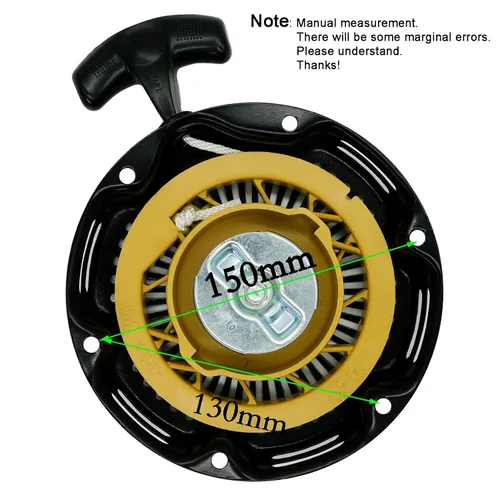 Vista 8 de JMCHstore Conjunto de arranque de retroceso para FPR GMB100 Coleman CT100U CC100X 98cc, motor Predator 79cc 3HP, Massimo MB100 79cc Mini Bike, SK100