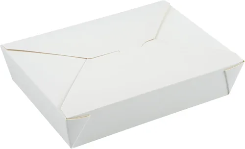 Vista 198 de Restaurantware Bio Tek - Cajas para llevar de 30 onzas, 200 loncheras para llevar, cierre de tabulación, resistentes al calor, desechables, de papel