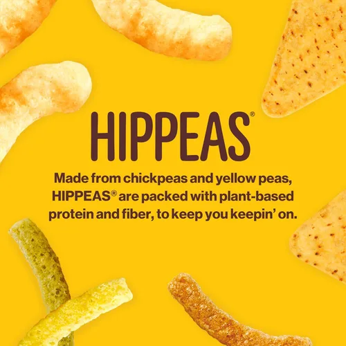 Vista 8 de HIPPEAS Chips de tortilla de garbanzos, Nacho Vibes Snacks sin gluten, sin lácteos, veganos, 1 oz, paquete de 18, 0.11 onzas de proteína, 0.11 onzas