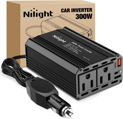 Vista 15 de Nilight Enchufe divisor para encendedor de cigarrillos de automóvil, división de 2 vías, 1 puerto a 2 puertos de corriente continua, adaptador