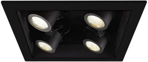 Vista 7 de WAC Lighting MT-4LD116N-S27-BK Carcasa para módulo de precisión LED de 1 luz, Spot, 2700K