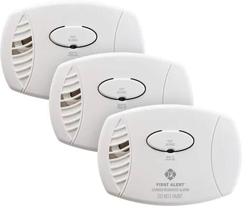 Vista 10 de First Alert Detector de Monóxido de Carbono CO400, Alarma Operada con Pilas, Paquete de 1