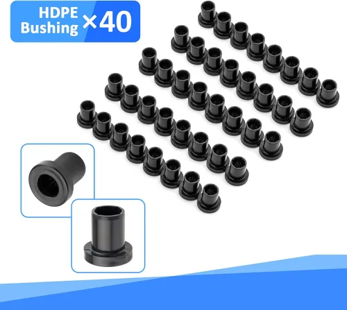 Vista 2 de Wsays Kit de bujes de brazo A de HDPE resistente compatible con Polaris Ranger XP 800/XP 800 Crew 2010-2014 Ranger 900 Diesel/900 Diesel Crew