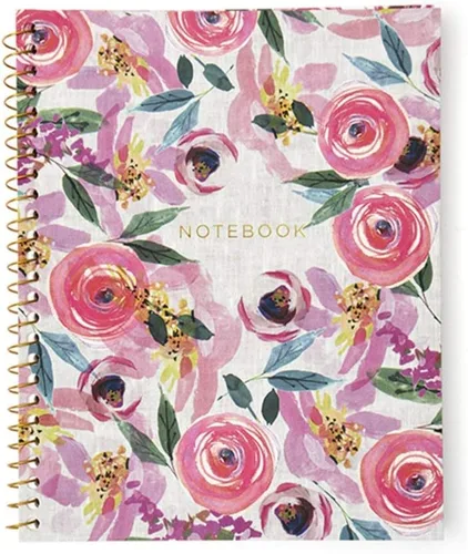 Vista 5 de Gartner Studios So Sweet - Juego de cuadernos, lámina dorada, encuadernación en espiral, 8 x 10.5 pulgadas, 80 páginas, 2