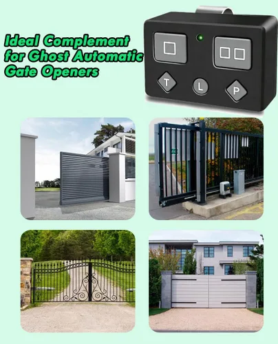 Vista 7 de para Ghost Control, transmisor remoto de apertura de puerta AXP1 AXS1 Ghost, transmisor remoto de 5 botones, transmisor remoto de 3 botones