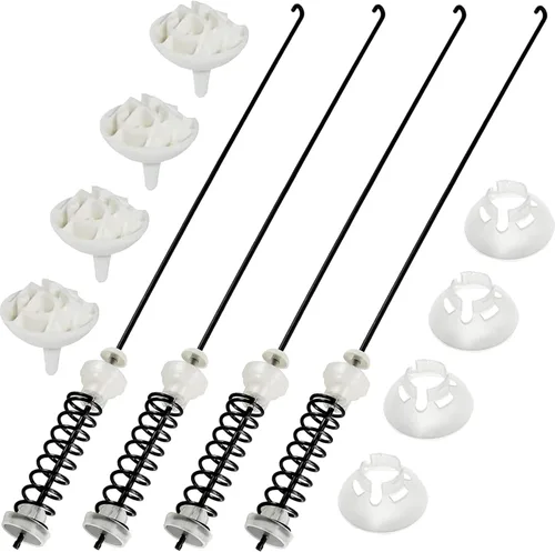 W10780048 Washer Suspension Rod kit -Compatible with Whirl.pool May.tag Ken.more Washing Machine - Replace W10257087 W10257088 W10349193 WTW4800XQ2