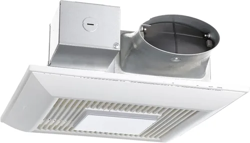 Vista 7 de Panasonic WhisperValue Ventilador Extractor de Baño de Doble Velocidad para Montaje en Techo/Pared, 30 a 100 CFM, FV-0810VSS1