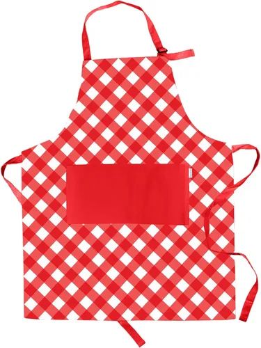 Vista 10 de Adjustable Designer Kitchen Apron for Adults Cotton Cooking Apron with Pockets and Adjustable Neck Buckle