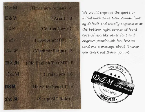 Vista 8 de Vintage retro A5 leather ring binder notebook cover/personalized leather refillable refill diary journal sketchbook - NA505WS