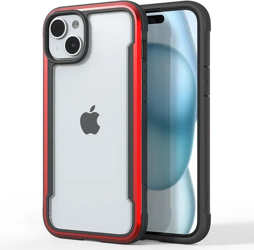 Vista 27 de RAPTIC Funda Shield para iPhone 14 Plus, funda protectora transparente a prueba de golpes, grado militar probada en caídas de 10 pies, marco