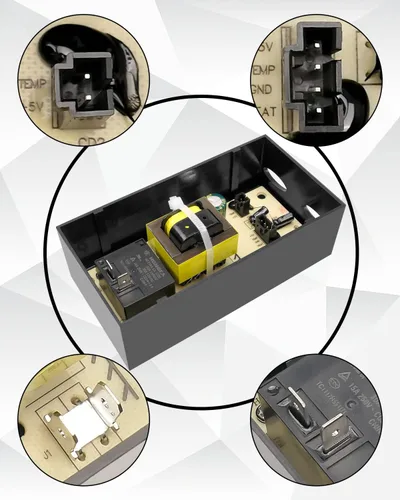 Vista 2 de Placa de circuito de alimentación de repuesto 9907160013 apto para ahumador eléctrico digital Masterbuilt MB20071117, MB20070619, MB20071418