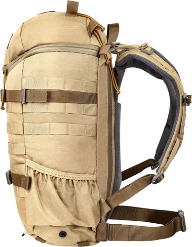 Vista 8 de Mystery Ranch Mochila de 2 días – Mochila táctica con fácil acceso y funda acolchada para computadora – Hummus, S/M