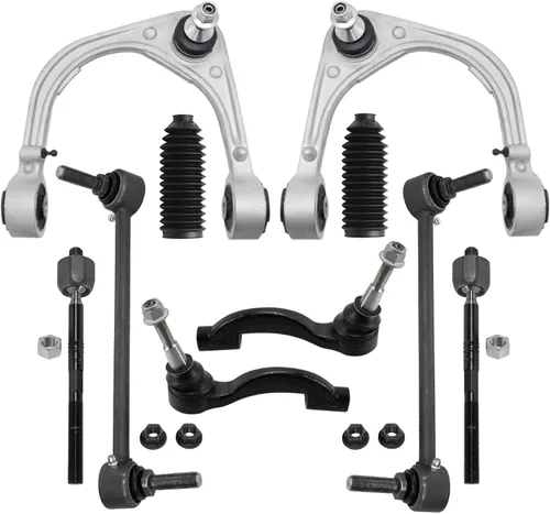 Vista 17 de Detroit Axle - Kit de brazos de control de extremo delantero RWD para cargador Chrysler 300 Dodge Challenger 11-19, brazos de control