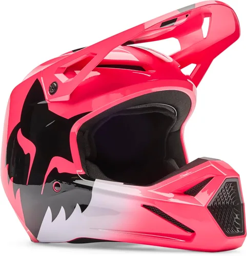 Vista 33 de Fox Racing Youth V1 Casco de Moto Motocross para Bicicleta de Tierra