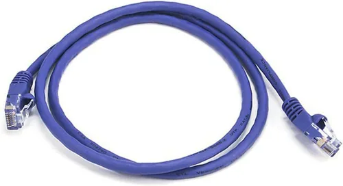 Vista 24 de 0.5FT 24AWG Cat5e 350MHz UTP Cable de red Ethernet de cobre desnudo - Negro