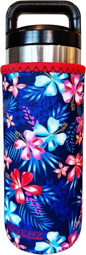 Vista 53 de Funda de neopreno para botella de agua Koverz, funda de neopreno, se ajusta a botellas de agua de 24-30 oz, lavable y reutilizable, tamaño grande