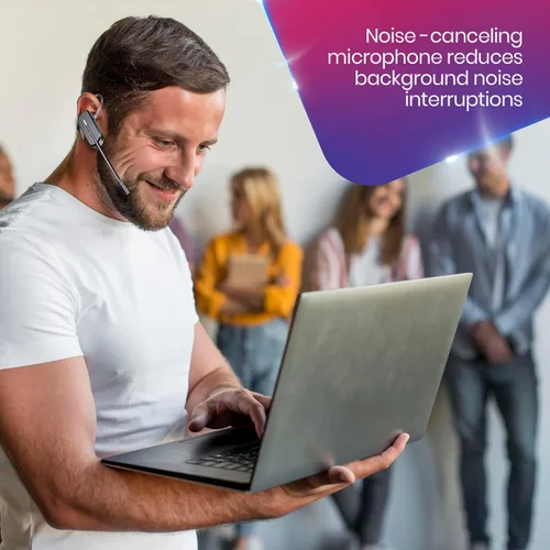 Vista 6 de Plantronics CS540 - Paquete de auriculares inalámbricos compatibles con Cisco EHS VoIP GTW con contestador electrónico (EHS), diadema y diadema