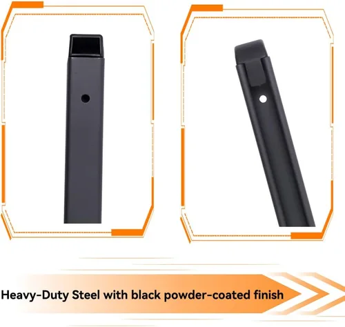 Vista 4 de MELIPRON Riel de cubierta frontal superior Compatible con accesorios para plataforma de camión Toyota Tacoma 2016-2020