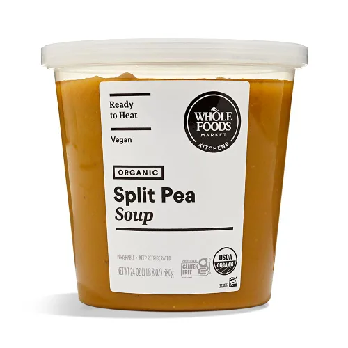 Whole Foods Kitchens - Sopa vegana de guisantes partidos, 24 onzas