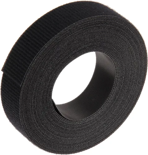 Vista 3 de Panduit Paquete de 10 rollos de gancho de 35 pies de largo x 75 pulgadas de ancho, color negro