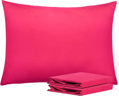 Vista 74 de NTBAY Juego de fundas de almohada estándar, paquete de 2 fundas de almohada de microfibra cepillada de 20 x 26 pulgadas, suaves, sin arrugas