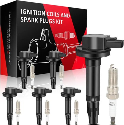 Vista 27 de SCITOO Paquete de bobinas de encendido compatible con Mitsubishi Outlander 2.4L 2014 2015 2016 2017 UF814 C-911 49114 1 PCS