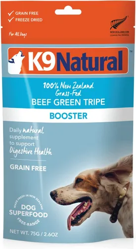K9 Natural Complemento Alimenticio Liofilizado para Perros con Ingredientes Verificados, Mezcla de Carne de Órganos para Apoyo Digestivo, Alimento