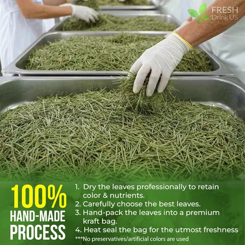 Vista 675 de FreshDrinkUS, 135 bolsas de té de jengibre y cúrcuma premium, ingredientes 100% naturales, mezcla hecha a mano de té de hierbas de cúrcuma