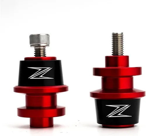 Vista 7 de Carretes Deslizadores de brazo oscilante M8 para motocicleta, tornillo de soporte de brazo oscilante CNC, soporte de basculante Paddock compatible