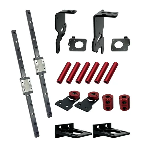 Vista 10 de Kit de riel de guía lineal MGN12H de eje X 3.0 para actualización de impresora 3D Ender3 S1/S1 pro de ChowThink Incluye todos los accesorios