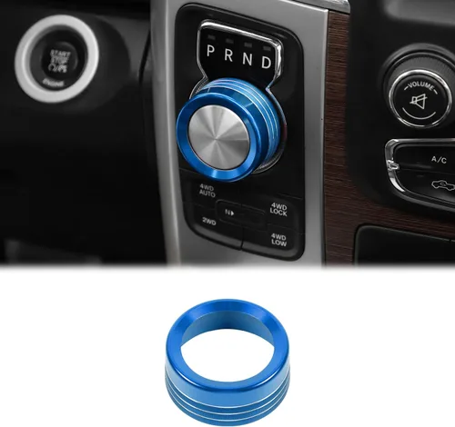 Vista 18 de Voodonala para Dodge RAM - Cubierta de perilla selectora de ajuste de interruptor de faro delantero de aluminio para Dodge RAM 2010-2017, accesorios