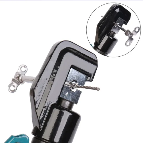 Vista 8 de BLIKA 10 pares de kit de barandilla de cable de 1/8" con hardware de toggle de swage y tensor de palanca, kit de barandilla de cable de acero