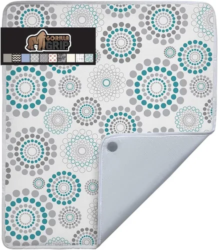 Vista 25 de The Original GORILLA GRIP Funda y almohadilla para tabla de planchar, revestimiento de silicona, acolchado grueso resistente a quemaduras, fundas