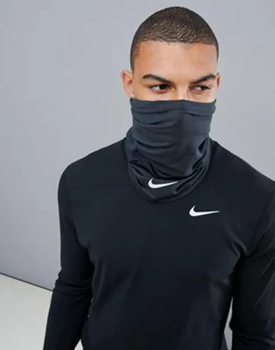 Vista 3 de NIKE Dri-Fit Wrap - Envoltura de cuello (negro) - Talla única - Unisex, Negro